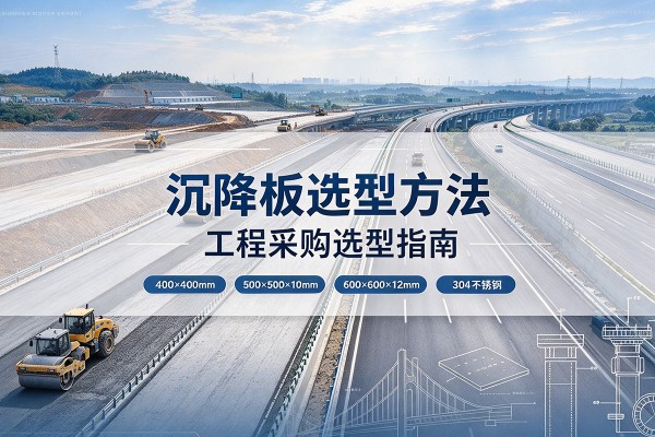 连山沉降板选择方法