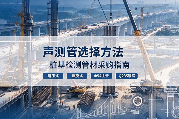 连山声测管选型标准